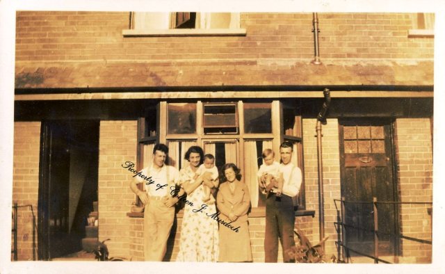 My father and grandparents (left) at Van Dyke Gardens Photo not to be used without prior consent from the author.