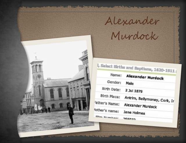 Alexander Murdock - Birth Record
