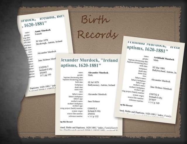 Murdock - Birth Records