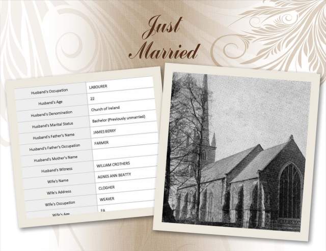 Robert Berry & Agnes Anne Beattie - Marriage Record